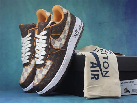 lv and nike air force 1 price|lv air force 1 brown.